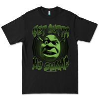 Black Shrek Get Outta My Swamp Premium Tee - tuanDangUi