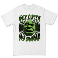 White Shrek Get Outta My Swamp Premium Tee - tuanDangUi