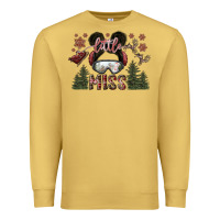 Antique Gold little miss Premium Sweatshirt - SublimationCraftShop