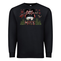 Black little miss Premium Sweatshirt - SublimationCraftShop