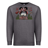 Charcoal Heather little miss Premium Sweatshirt - SublimationCraftShop