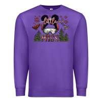 Purple little miss Premium Sweatshirt - SublimationCraftShop