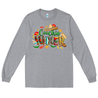 Heather Grey cinco de mayo coochie waxer Long Sleeve Tee - CowGirlArtShop