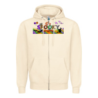 Sandshell it's spooky season libbey glass Zipper Hoodie - BundleAndBundleShop