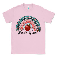Bubblegum Pink fourth grade rainbow Classic Tee - RanaPortraitStore