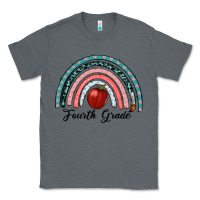 Charcoal Heather fourth grade rainbow Classic Tee - RanaPortraitStore