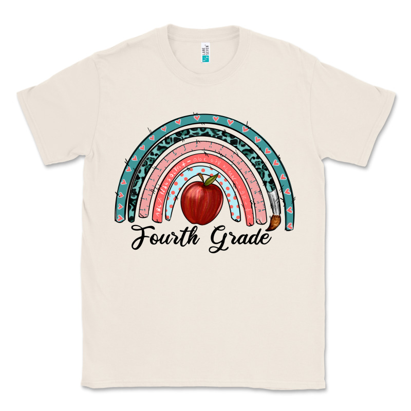 Fourth Grade Rainbow Classic Tee by RanaPortraitStore | Teevron