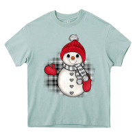 Arona grey christmas snowman Heavy Core Tee - JahusDesignShop