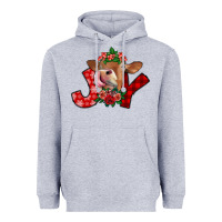 Heather Grey joy Heavyweight Hoodie - SublimationCraftShop