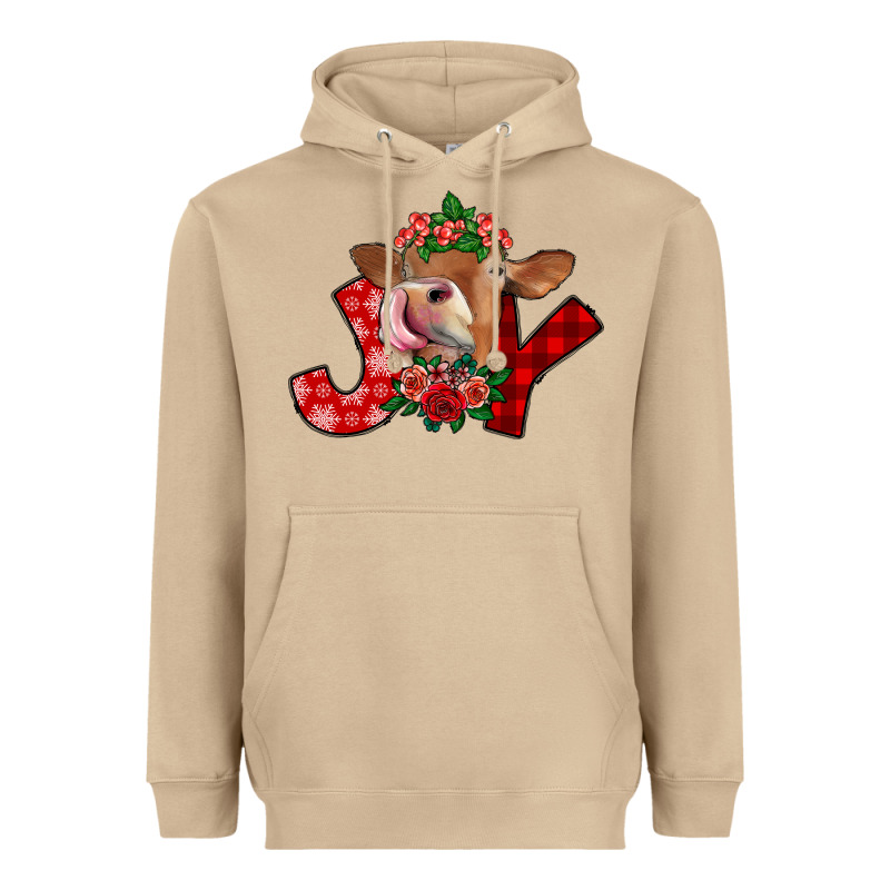 Joy Heavyweight Hoodie by SublimationCraftShop | Teevron