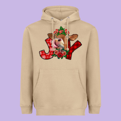 Joy Heavyweight Hoodie Designed By Sublimationcraftshop
