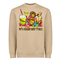 Mushroom It's Game Day Y'all Softball Coffee Cups Heavyweight Sweatshirt - FaDigitalArtStudio