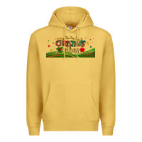 Antique Gold christmas vibes libbey glass Premium Hoodie - BundleAndBundleShop