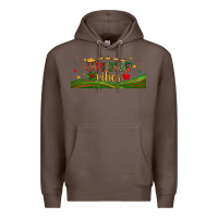 Coffee christmas vibes libbey glass Premium Hoodie - BundleAndBundleShop