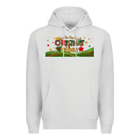 Dove Grey christmas vibes libbey glass Premium Hoodie - BundleAndBundleShop