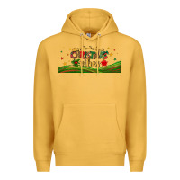 Mustard christmas vibes libbey glass Premium Hoodie - BundleAndBundleShop