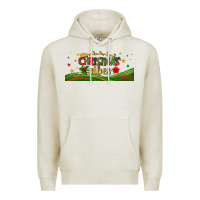 Oatmeal Heather christmas vibes libbey glass Premium Hoodie - BundleAndBundleShop