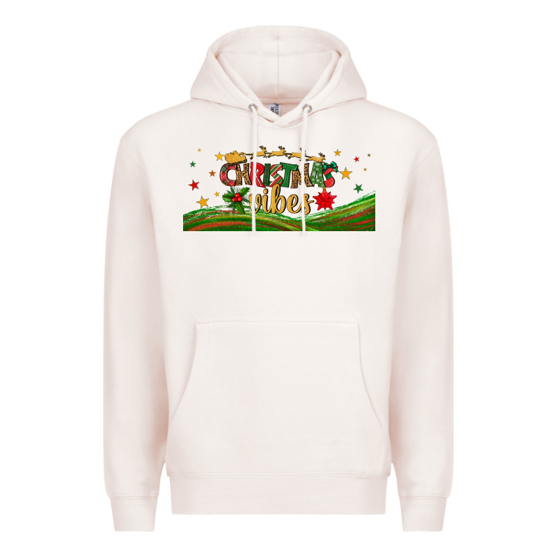 Christmas Vibes Libbey Glass Premium Hoodie by BundleAndBundleShop | Teevron