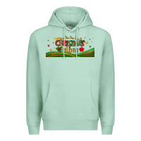 Seafoam christmas vibes libbey glass Premium Hoodie - BundleAndBundleShop