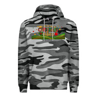 Slate Camo christmas vibes libbey glass Premium Hoodie - BundleAndBundleShop