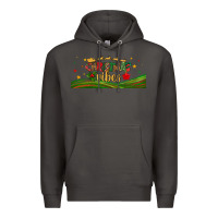 Smoke christmas vibes libbey glass Premium Hoodie - BundleAndBundleShop