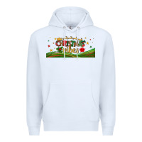 White christmas vibes libbey glass Premium Hoodie - BundleAndBundleShop
