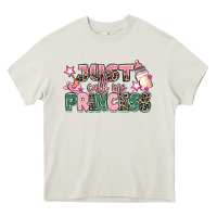 Cream just call me princess Heavy Core Tee - MaliasSmallBusiness