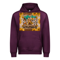Mauve Wine coffee time gnomies Urban Hoodie - BarkalooDesign