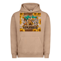 Pigment Burro coffee time gnomies Urban Hoodie - BarkalooDesign