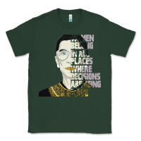 Sports Green RBG Ruth Bader Ginsburg Women Belong In All Places Classic Tee - Bettercallsaul