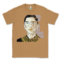 Toasted Coconut RBG Ruth Bader Ginsburg Women Belong In All Places Classic Tee - Bettercallsaul