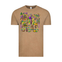 Vintage Coffee Little miss Mardi Gras Vintage Tee - NancyCooperArtShop