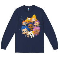 Navy bubble guppies Long Sleeve Tee - tuanDangUi