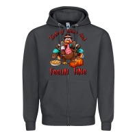 Smoke turkey wine and feelin fine Zipper Hoodie - BundleAndBundleShop