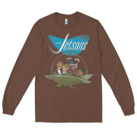 Chestnut The Jetsons Ship Long Sleeve Tee - tuanDangUi