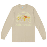 Mushroom Adirondacks Mountains New York Vintage Hiking Camp Long Sleeve Tee - tuanDangUi