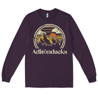 Plum Adirondacks Mountains New York Vintage Hiking Camp Long Sleeve Tee - tuanDangUi