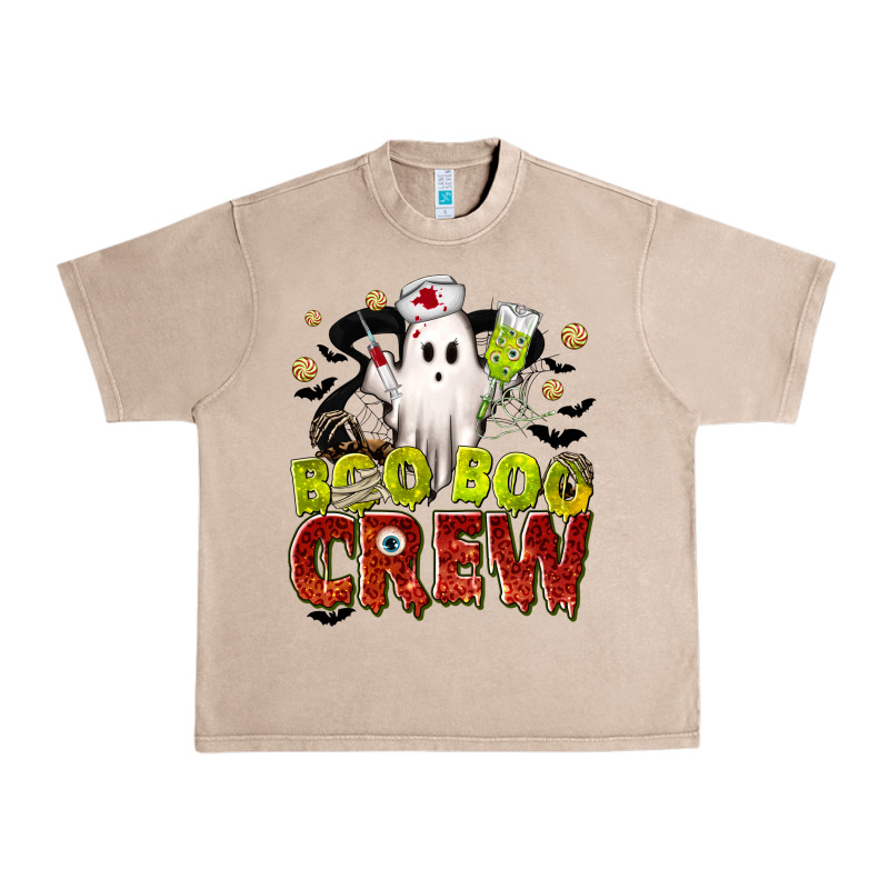 Boo Boo Crew Nurse Urban Heavy Tee by texasbilliewilder | Teevron
