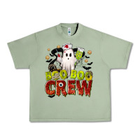 Oil Green Boo Boo Crew Nurse Urban Heavy Tee - texasbilliewilder
