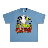 Pebble Blue Boo Boo Crew Nurse Urban Heavy Tee - texasbilliewilder