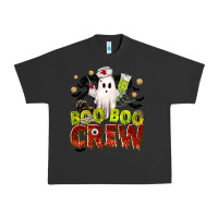 Pigment Black Boo Boo Crew Nurse Urban Heavy Tee - texasbilliewilder