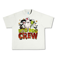 Pistachio Boo Boo Crew Nurse Urban Heavy Tee - texasbilliewilder