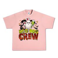 Salmon Boo Boo Crew Nurse Urban Heavy Tee - texasbilliewilder