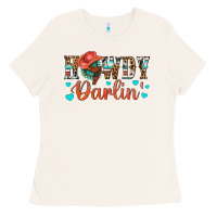 Bone Western Howdy Darlin Ladies Tee - BundleAndBundleShop