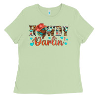 Matcha Western Howdy Darlin Ladies Tee - BundleAndBundleShop