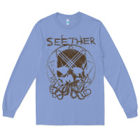 Colony Blue Seether Octoskull Long Sleeve Tee - tuanDangUi
