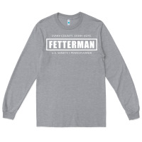 Heather Grey John Fetterman, Vote Fetterman For Senate, Preside Long Sleeve Tee - tuanDangUi