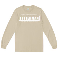 Mushroom John Fetterman, Vote Fetterman For Senate, Preside Long Sleeve Tee - tuanDangUi