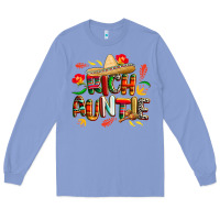 Colony Blue cinco de mayo rich auntie Long Sleeve Tee - CowGirlArtShop