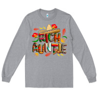 Heather Grey cinco de mayo rich auntie Long Sleeve Tee - CowGirlArtShop